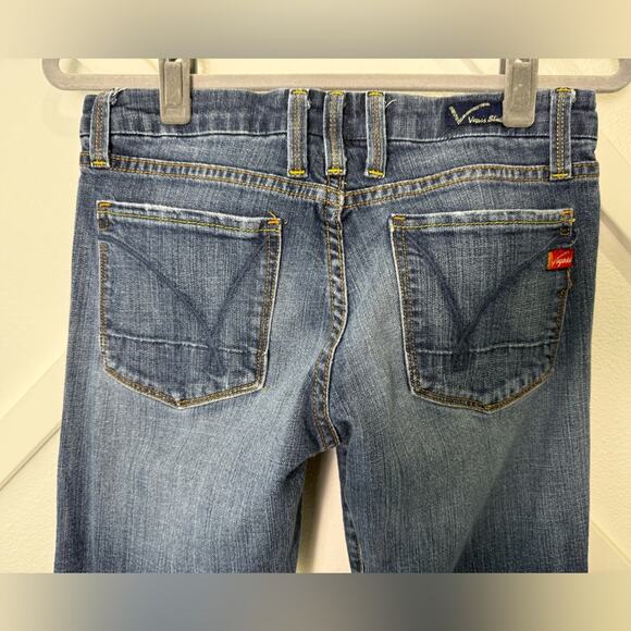 Vintage Y2K Vigoss Studio Low Rise Adriana Flare Stretch Jeans Size 31 - Picture 5 of 13